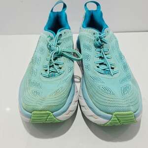 Hoka One One Women's Bondi 6 Running Shoes Turquoise Blue Size 9.5 1019270 ASCS
